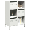 vidaXL fehér acél tálalószekrény 68 x 39 x 103,5 cm
