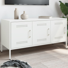 vidaXL fehér acél TV-szekrény 100,5 x 39 x 50,5 cm bútor