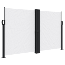 vidaXL fehér behúzható oldalsó napellenző 140 x 600 cm kerti bútor
