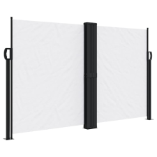 vidaXL fehér behúzható oldalsó napellenző 140x1200 cm kerti bútor