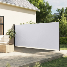 vidaXL fehér behúzható oldalsó napellenző 180 x 500 cm kerti bútor