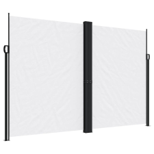 vidaXL fehér behúzható oldalsó napellenző 220 x 1000 cm kerti bútor