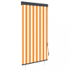 vidaXL Fehér és narancssárga kültéri roló 80 x 250 cm