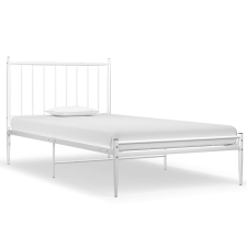 vidaXL fehér fém ágykeret 100 x 200 cm (325013) ágy és ágykellék
