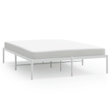 vidaXL fehér fém ágykeret 160 x 200 cm (350916) ágy és ágykellék