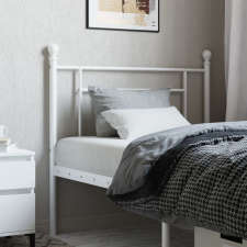 vidaXL fehér fém fejtámla 100 cm ágy és ágykellék