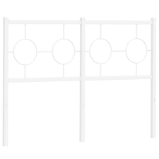 vidaXL fehér fém fejtámla 120 cm (376306) ágy és ágykellék