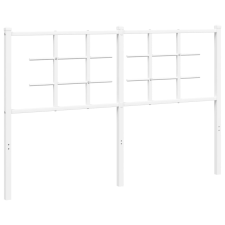 vidaXL fehér fém fejtámla 135 cm (355642) ágy és ágykellék