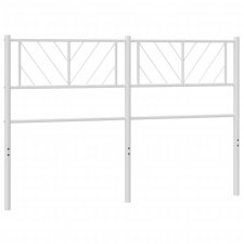 vidaXL fehér fém fejtámla 135 cm (372260) ágy és ágykellék