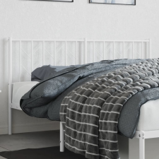 vidaXL fehér fém fejtámla 160 cm ágy és ágykellék