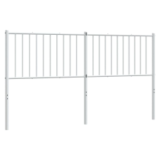 vidaXL fehér fém fejtámla 160 cm (350966) ágy és ágykellék