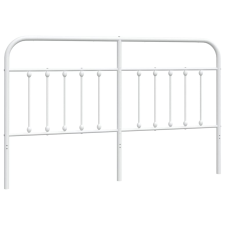vidaXL fehér fém fejtámla 160 cm (352662) ágy és ágykellék