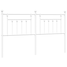 vidaXL fehér fém fejtámla 160 cm (353621) ágy és ágykellék