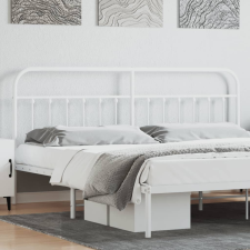 vidaXL fehér fém fejtámla 193 cm ágy és ágykellék