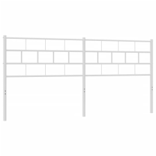 vidaXL fehér fém fejtámla 200 cm (355746) ágy és ágykellék