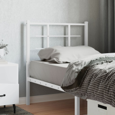 vidaXL fehér fém fejtámla 75 cm ágy és ágykellék