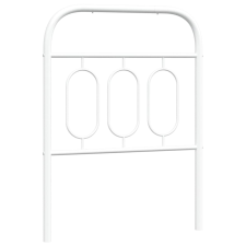 vidaXL fehér fém fejtámla 75 cm ágy és ágykellék