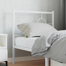 vidaXL Fehér fém fejtámla 75 cm ágy és ágykellék