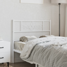 vidaXL fehér fém fejtámla 90 cm ágy és ágykellék