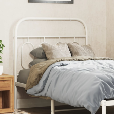 vidaXL fehér fém fejtámla 90 cm ágy és ágykellék