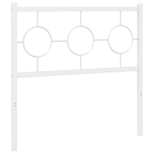 vidaXL fehér fém fejtámla 90 cm (376303) ágy és ágykellék
