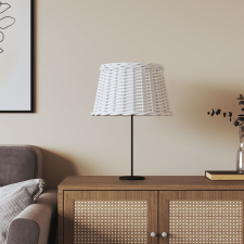 vidaXL fehér fonott lámpaernyő Ø45x28 cm világítási kellék