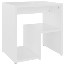 vidaXL fehér forgácslap éjjeliszekrény 40 x 30 x 40 cm (806328) bútor