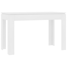 vidaXL fehér forgácslap étkezőasztal 120 x 60 x 76 cm (800756) bútor