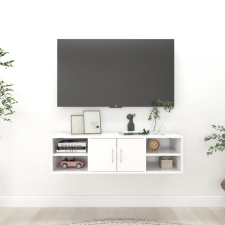 vidaXL fehér forgácslap fali polc 102 x 30 x 29 cm bútor