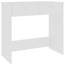 vidaXL fehér forgácslap íróasztal 80 x 40 x 75 cm (801355) bútor