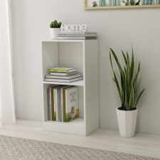 vidaXL Fehér forgácslap könyvespolc 40 x 24 x 75 cm kerti bútor