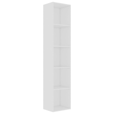 vidaXL fehér forgácslap könyvszekrény 40 x 30 x 189 cm (800954) bútor