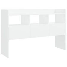 vidaXL fehér forgácslap tálalószekrény 105 x 30 x 70 cm (808377) bútor