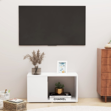 vidaXL Fehér forgácslap tv-szekrény 60 x 24 x 32 cm bútor