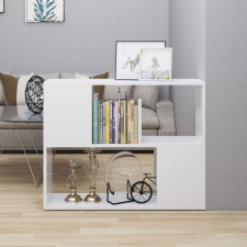 vidaXL Fehér forgácslap TV-szekrény 80 x 24 x 63 cm (809116) bútor