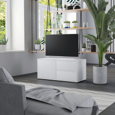 vidaXL fehér forgácslap TV-szekrény 80 x 34 x 36 cm bútor