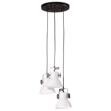 vidaXL fehér függőlámpa 25 W 30 x 30 x 100 cm E27 világítás
