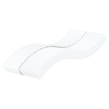 vidaXL fehér H2/H3 keménységű habmatrac 100 x 210 cm ágy és ágykellék