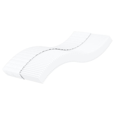 vidaXL fehér H2/H3 keménységű habmatrac 90 x 200 cm ágy és ágykellék