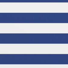 vidaXL fehér-kék oxford-szövet erkélyparaván 120 x 600 cm (134923) kerti bútor