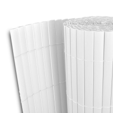 vidaXL fehér kétoldalas kerti kerítés 90 x 500 cm kerti dekoráció