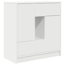vidaXL fehér komód fiókokkal és ajtókkal 70,5x34x74,5 cm (861841) bútor