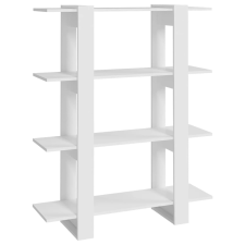 vidaXL fehér könyvszekrény/térelválasztó 100x30x123,5 cm (811538) bútor