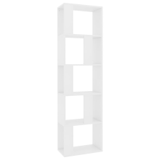 vidaXL fehér könyvszekrény/térelválasztó 45 x 24 x 159 cm   (800108) bútor