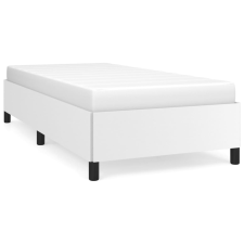 vidaXL fehér műbőr ágykeret 100x200 cm (347234) ágy és ágykellék