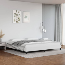 vidaXL fehér műbőr ágykeret 200x200 cm ágy és ágykellék