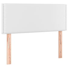 vidaXL fehér műbőr fejtámla 90x5x78/88 cm (345893) ágy és ágykellék