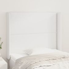 vidaXL fehér műbőr fejtámla szárnyakkal 103x16x118/128 cm ágy és ágykellék