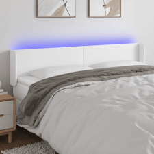 vidaXL fehér műbőr LED-es fejtámla 183x16x78/88 cm ágy és ágykellék