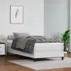 vidaXL fehér műbőr rugós ágykeret 90x190 cm
